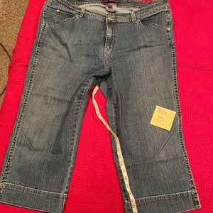 Gloria Vanderbilt Nice Blue jean Capri